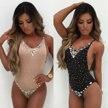 One Piece Women's Bandage Bikini Push Up Backless Bandage Rhinestone Monokini Swimsuit Bathing Suit Swimwear Beachwear
One Piece Women's Bandage Bikini Push Up Backless Bandage Rhinestone Monokini Swimsuit Bathing Suit Swimwear Beachwear