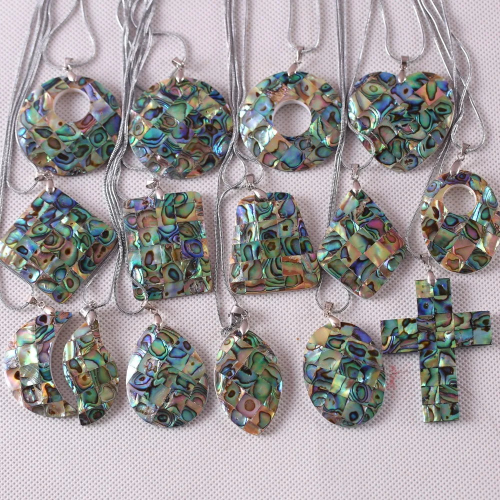 Free Shipping Fit Necklace Earrings Natural Blue New Zealand Abalone Shell Beads Pendant 1Pcs With Chain 18inches
Free Shipping Fit Necklace Earrings Natural Blue New Zealand Abalone Shell Beads Pendant 1Pcs With Chain 18inches