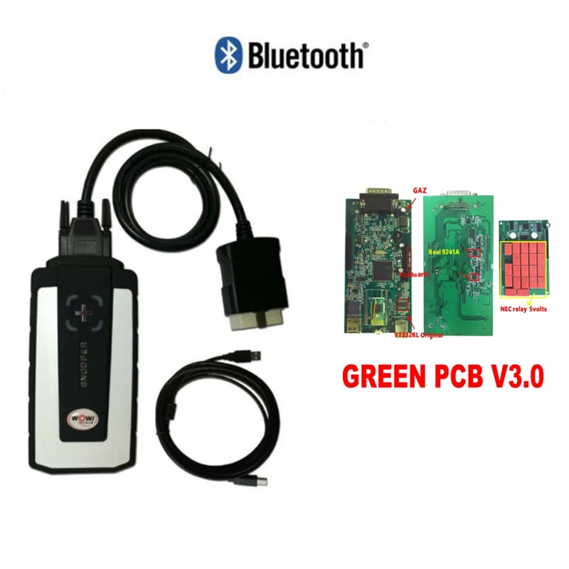 3pcs! Best V3.0 relay SNOOPER WOW 2016.r0/V5.00.12/V5.00.8with Bluetooth VD ds150e CDP obd obd2 diagnostic tool.
3pcs! Best V3.0 relay SNOOPER WOW 2016.r0/V5.00.12/V5.00.8with Bluetooth VD ds150e CDP obd obd2 diagnostic tool.