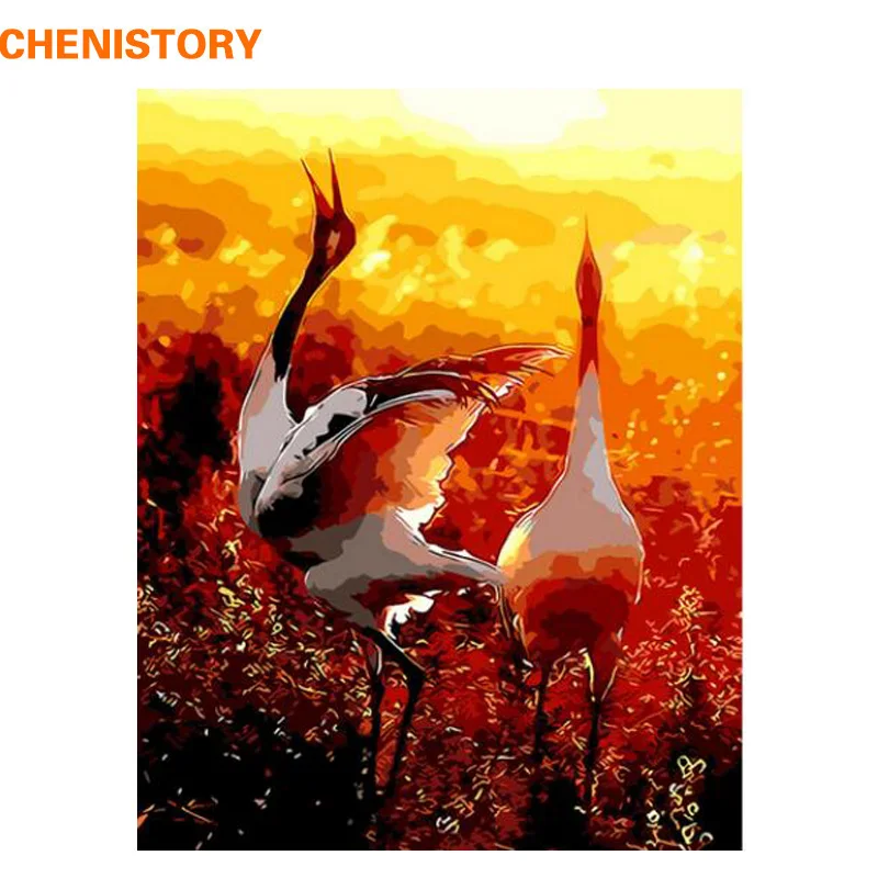 CHENISTORY Frameless Picture Crowned Crane DIY Painting By Numbers Kit Animals Acrylic Paint On Canvas For Home Decor 40x50cm
CHENISTORY Frameless Picture Crowned Crane DIY Painting By Numbers Kit Animals Acrylic Paint On Canvas For Home Decor 40x50cm