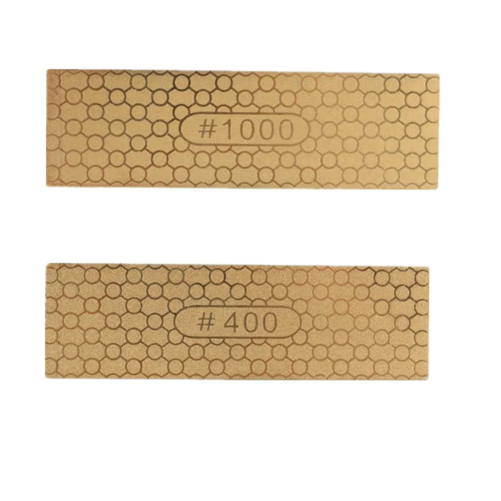 400/1000 Diamond Knife Sharpener Stone Double Sided Knife Whetstone Professional Kitchen Knife Grinder Stone Sharpener tool
400/1000 Diamond Knife Sharpener Stone Double Sided Knife Whetstone Professional Kitchen Knife Grinder Stone Sharpener tool