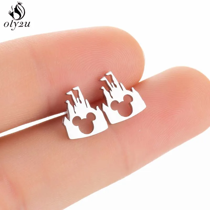 Oly2u Mini Mouse Earing Tiny Mickey Earrings for Women Kids Small Animal Ear Studs Pendientes Cartoon Movie Jewelry
Oly2u Mini Mouse Earing Tiny Mickey Earrings for Women Kids Small Animal Ear Studs Pendientes Cartoon Movie Jewelry