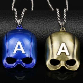 dongsheng Wholesale The Avengers Captain America Mask Metal Pendant Necklace Letter A Charm Link Chain Necklaces Gift-30
dongsheng Wholesale The Avengers Captain America Mask Metal Pendant Necklace Letter A Charm Link Chain Necklaces Gift-30