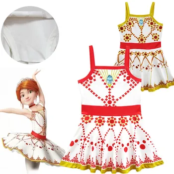 Movie Ballerina Felicie Cosplay Costume for Girls Dress Halloween Costume for Kids Sleeveless Dress Summer Sling swimsuit
Movie Ballerina Felicie Cosplay Costume for Girls Dress Halloween Costume for Kids Sleeveless Dress Summer Sling swimsuit