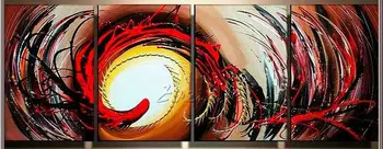 Cuadros Decoracion 4 piece panel canvas art Modern abstract hand painted picture oil painting 15
Cuadros Decoracion 4 piece panel canvas art Modern abstract hand painted picture oil painting 15