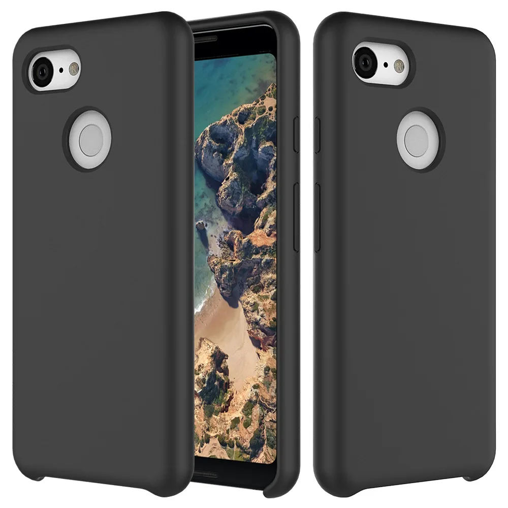 Роскошный силиконовый чехол для Google Pixel 3/Pixel 3 XL Super Hand Feeling гелевая резиновая