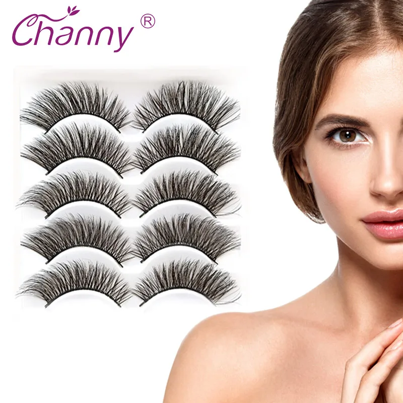 5 Pairs 3D Faux Mink Hair Soft False Eyelashes Fluffy Wispy Thick Lashes Handmade Soft Eye Makeup Extension Tools
5 Pairs 3D Faux Mink Hair Soft False Eyelashes Fluffy Wispy Thick Lashes Handmade Soft Eye Makeup Extension Tools