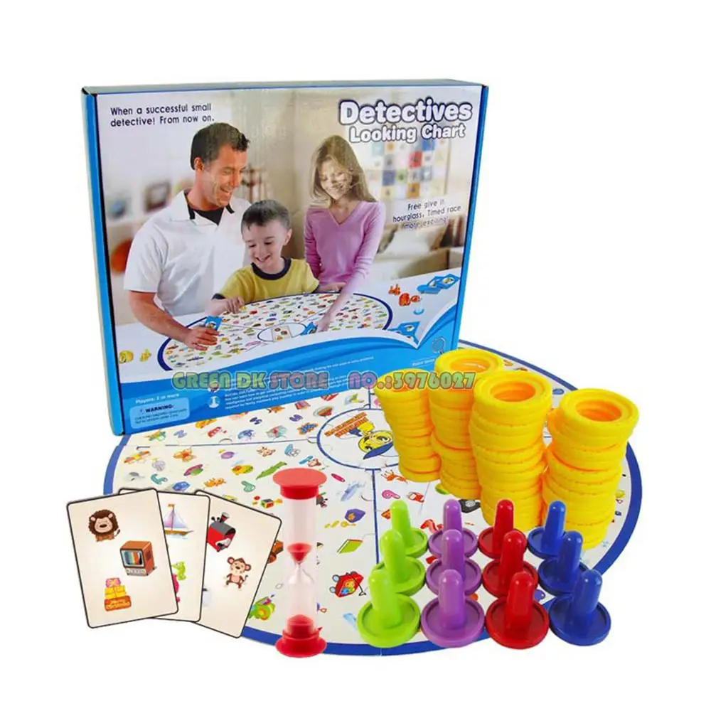 Detectives looking chart Board game Exercise mind Education toys Hot selling good quality intellect game toy for kids
Detectives looking chart Board game Exercise mind Education toys Hot selling good quality intellect game toy for kids