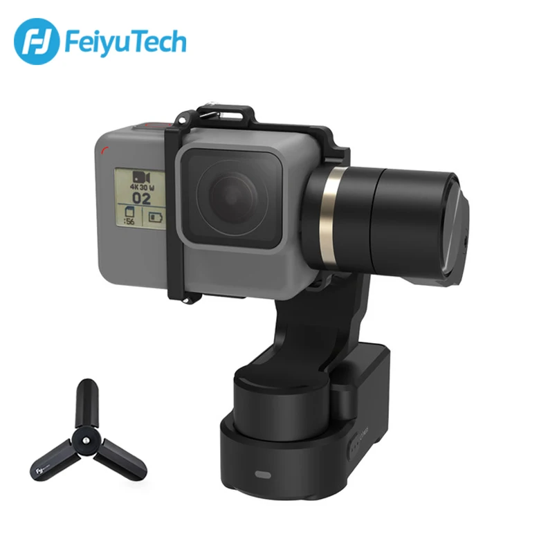 Feiyutech WG2X Wearable Gimbal Stabilizer 3-axis Splash-proof Stabilizer for GoPro Hero 7 6 5 YI 4K Action Camera Estabilizador
Feiyutech WG2X Wearable Gimbal Stabilizer 3-axis Splash-proof Stabilizer for GoPro Hero 7 6 5 YI 4K Action Camera Estabilizador
