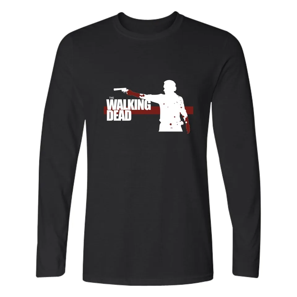 The Walking Dead Zombies Long Sleeve T Shirt Men Punk TShirts and Cotton T-shirt White in Black Tee Shirts
The Walking Dead Zombies Long Sleeve T Shirt Men Punk TShirts and Cotton T-shirt White in Black Tee Shirts