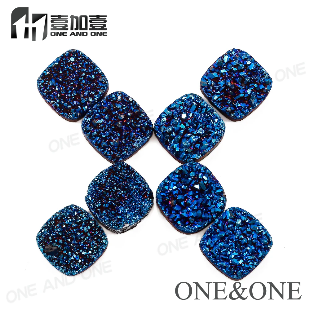 EYIKA 10 pcs/Lot beads Wholesale Natural Druzy Stone Square shape 8mm/10mm Opal beads DIY for jewelry making 13 colors to choice
EYIKA 10 pcs/Lot beads Wholesale Natural Druzy Stone Square shape 8mm/10mm Opal beads DIY for jewelry making 13 colors to choice