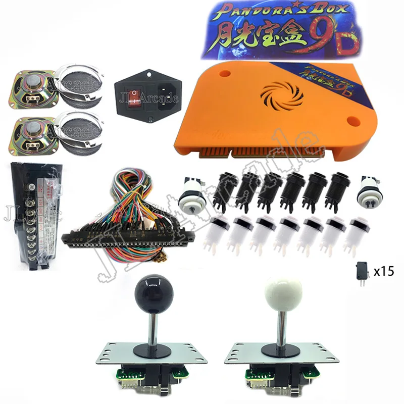 Newest Pandora box 9D DIY kit arcade version 2222 in 1 PCB Happ button joystick power supply for Arcade Game cabinet machine
Newest Pandora box 9D DIY kit arcade version 2222 in 1 PCB Happ button joystick power supply for Arcade Game cabinet machine