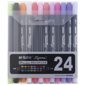 2018 soluble Pens Art Supplies For Drawing Water Soluble Mark Pen 24 Double Slider Multicolour Marker Painting Sets
2018 soluble Pens Art Supplies For Drawing Water Soluble Mark Pen 24 Double Slider Multicolour Marker Painting Sets