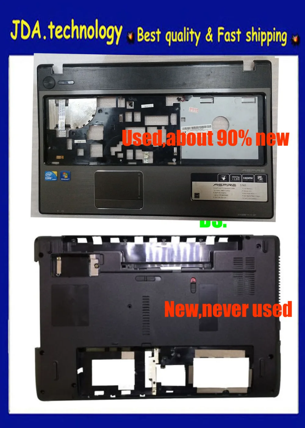 Wellendorff Orig for ACER ASPIRE 5551 5251 5741 5741Z 5741ZG 5742G 5551G 5251G palmrest upper case cover & Bottom case Cover
Wellendorff Orig for ACER ASPIRE 5551 5251 5741 5741Z 5741ZG 5742G 5551G 5251G palmrest upper case cover & Bottom case Cover