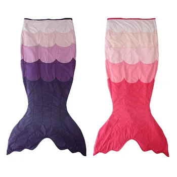 148cm New Fish Scales Mermaid Tail Blanket Soft Coral Fleece Children Sleeping Bag Swaddle Sofa Wrap Throw Bed Blanket for Kids
148cm New Fish Scales Mermaid Tail Blanket Soft Coral Fleece Children Sleeping Bag Swaddle Sofa Wrap Throw Bed Blanket for Kids