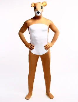 (PHC088) Cute Animal Pattern Tights Cartoon Bear Lycra Spandex Skinny Fancy Dress Halloween Zentai Cosplay Costume
(PHC088) Cute Animal Pattern Tights Cartoon Bear Lycra Spandex Skinny Fancy Dress Halloween Zentai Cosplay Costume