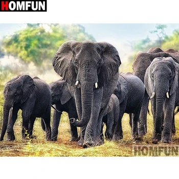 HOMFUN Full Square/Round Drill 5D DIY Diamond Painting "Animal elephant" Embroidery Cross Stitch 5D Home Decor Gift A14903
HOMFUN Full Square/Round Drill 5D DIY Diamond Painting "Animal elephant" Embroidery Cross Stitch 5D Home Decor Gift A14903