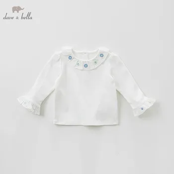DB10163 dave bella baby girl spring infant baby fashion t-shirt toddler top children high quality tees lovely clothes
DB10163 dave bella baby girl spring infant baby fashion t-shirt toddler top children high quality tees lovely clothes