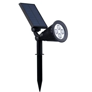 Solar light Waterproof IP65 Outdoor Solar Powered Spotlight 4 LED Solar Lamp Spike Light for Garden Landscape
Solar light Waterproof IP65 Outdoor Solar Powered Spotlight 4 LED Solar Lamp Spike Light for Garden Landscape