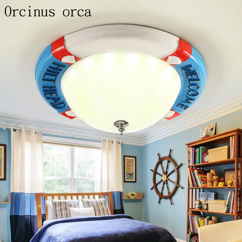 Mediterranean round led ceiling lamp male girl bedroom lamp originality warmth modern simple children's room lamp
Mediterranean round led ceiling lamp male girl bedroom lamp originality warmth modern simple children's room lamp