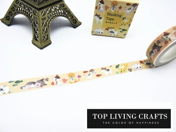 New Printing Washi Tape Japanese Stationery 1.5*10meter Kawaii Scrapbooking Tools Masking Tape Mask
New Printing Washi Tape Japanese Stationery 1.5*10meter Kawaii Scrapbooking Tools Masking Tape Mask