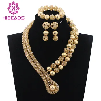 Wonderful Champagne Gold Dubai Wedding African Beads Jewelry Sets Indian Crystal Bridal Jewelry Set Hot Free Shipping WD946
Wonderful Champagne Gold Dubai Wedding African Beads Jewelry Sets Indian Crystal Bridal Jewelry Set Hot Free Shipping WD946