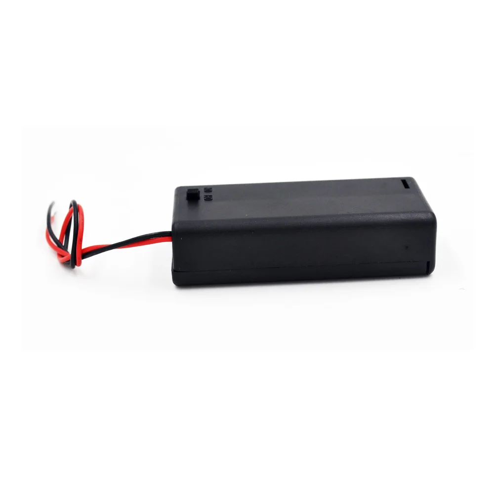 2x AAA 3V Plastic Plastic Battetery Holder Battery Storage Cover Box With ON/OFF Wire Leads For 2*AAA Batteries
2x AAA 3V Plastic Plastic Battetery Holder Battery Storage Cover Box With ON/OFF Wire Leads For 2*AAA Batteries
