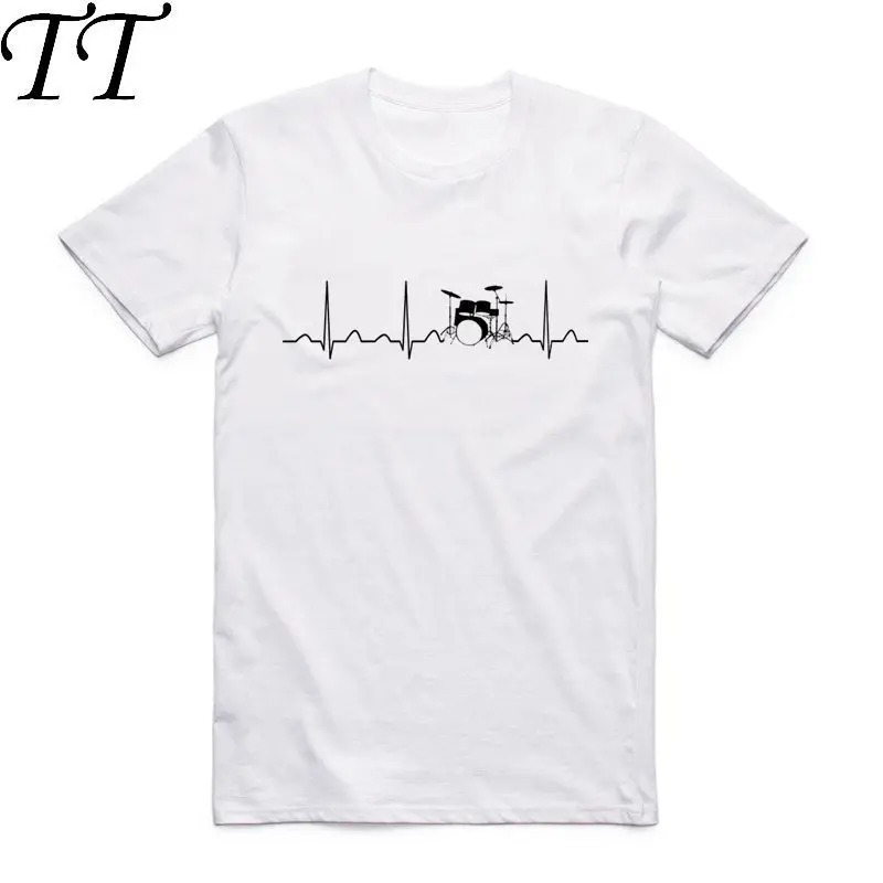 2019 Men Print Drums Drummer Heartbeat Fashion T Shirt O-Neck Short Sleeve T-shirt Camisetas Hombre HCP977
2019 Men Print Drums Drummer Heartbeat Fashion T Shirt O-Neck Short Sleeve T-shirt Camisetas Hombre HCP977
