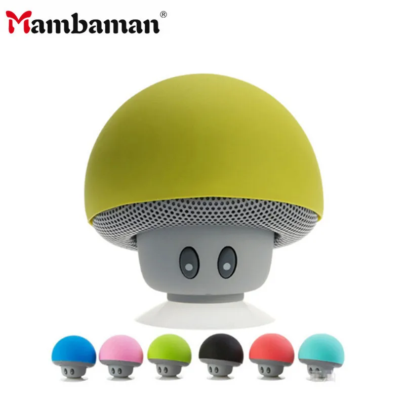 Cartoon Mushroom Wireless altavoz Bluetooth speaker waterproof sucker mini bluetooth speaker audio outdoor portable Bracket
Cartoon Mushroom Wireless altavoz Bluetooth speaker waterproof sucker mini bluetooth speaker audio outdoor portable Bracket
