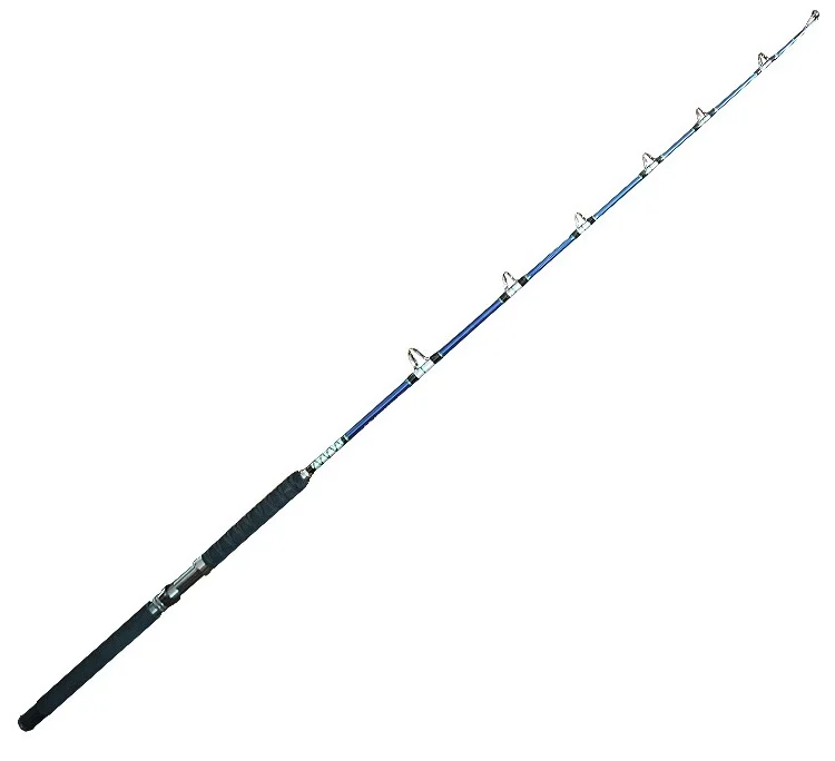 Heavy boat fishing rod for catch big fish in the ocean or river where there are many big ferocious monster fish
Heavy boat fishing rod for catch big fish in the ocean or river where there are many big ferocious monster fish