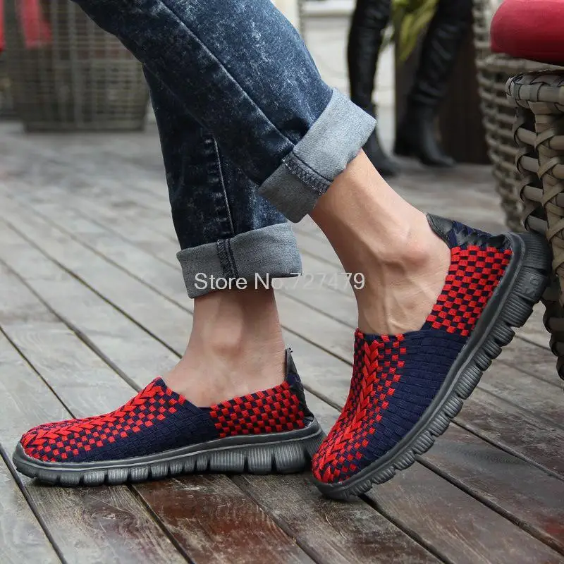 Hot Sale fashion spell color sets foot lazy shoes breathable and comfortable men hand woven shallow mouth flat shoes B825 Hot Sale fashion spell color sets foot lazy shoes breathable and comfortable men hand woven shallow mouth flat shoes B825<br><br>Aliexpress
