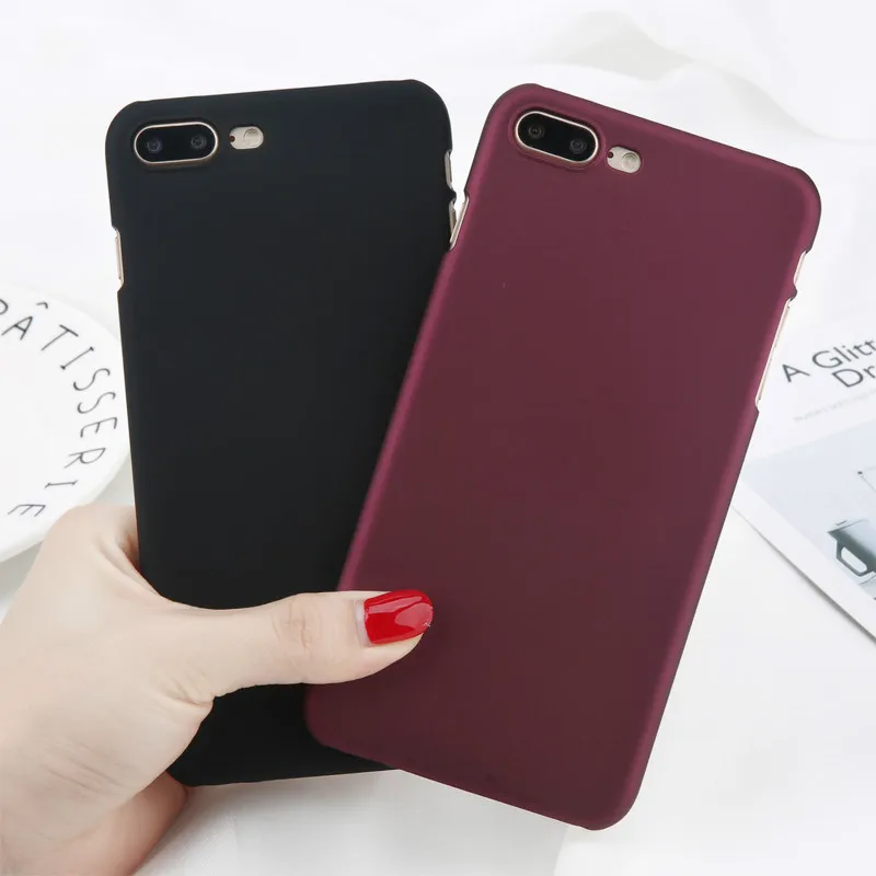 Retro Wine Red Phone Case For iphone X XR XS Max Matte Ultrathin Solid Color Hard PC Cover For iphone 5 SE 6 6s 7 8 Plus
Retro Wine Red Phone Case For iphone X XR XS Max Matte Ultrathin Solid Color Hard PC Cover For iphone 5 SE 6 6s 7 8 Plus