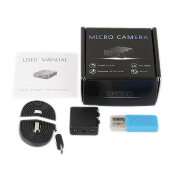 XD IR-CUT Mini Camera Smallest 1080P Full HD Camcorder Infrared Night Vision Micro Cam Motion Detection DV
XD IR-CUT Mini Camera Smallest 1080P Full HD Camcorder Infrared Night Vision Micro Cam Motion Detection DV