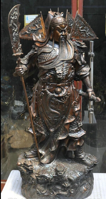 xd 003428 37 China Buddhism Bronze Copper General Soldier GuanYu Buddha Sculpture Statue
xd 003428 37 China Buddhism Bronze Copper General Soldier GuanYu Buddha Sculpture Statue