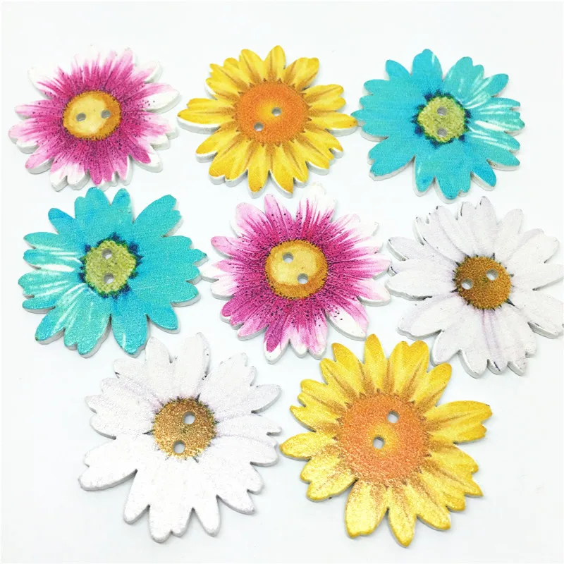 20pcs 35mm Mixed Daisy flower Wooden Buttons 2 Holes Sewing Novelty Fancy Button For Scrapbooking Embellishments 22X23mm
20pcs 35mm Mixed Daisy flower Wooden Buttons 2 Holes Sewing Novelty Fancy Button For Scrapbooking Embellishments 22X23mm