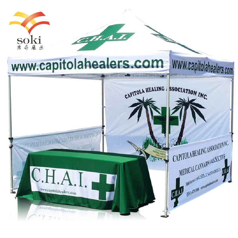 Custom aluminum exhibition tent outdoor event promotion trade show tent for sun shade and custom printed tablecloth
Custom aluminum exhibition tent outdoor event promotion trade show tent for sun shade and custom printed tablecloth