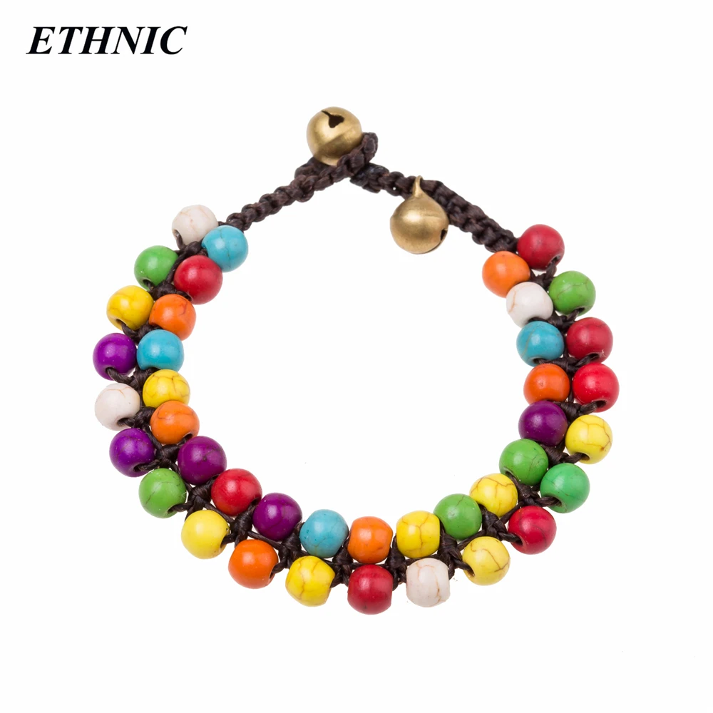 ETHNIC Bohemian Handmade Boho Dual Line Colorful Round Gold-color Beaded Chain Charm Bracelets for Women Fashion A Bracelet
ETHNIC Bohemian Handmade Boho Dual Line Colorful Round Gold-color Beaded Chain Charm Bracelets for Women Fashion A Bracelet