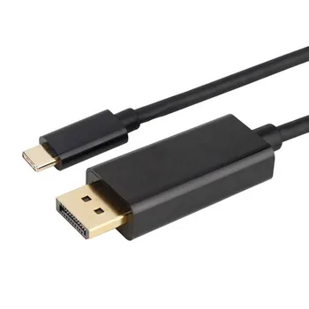 CY USB 3.1 Type C USB-C to DisplayPort DP 4K UHD HDTV Cable for Chromebook & Laptop & Laptop Black
CY USB 3.1 Type C USB-C to DisplayPort DP 4K UHD HDTV Cable for Chromebook & Laptop & Laptop Black