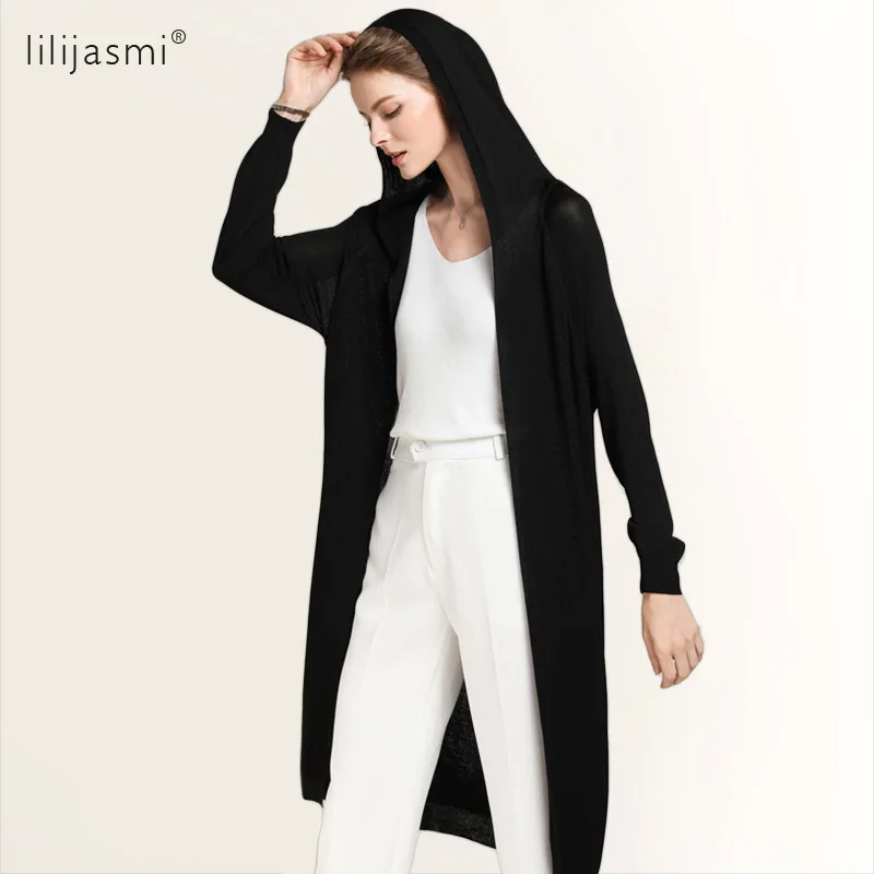 2019 Women Summer Long Hooded Collar Knit Coat Mesh Cardigan Relaxed Knitted Women Open Stitch Shirt Quality Fabric
2019 Women Summer Long Hooded Collar Knit Coat Mesh Cardigan Relaxed Knitted Women Open Stitch Shirt Quality Fabric