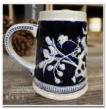 New Arrival Ceramic German Beer Mug Austria Double Lion Animals Hand Painted Mugs Embossed Pattern Coffee Cup 16*10*13cm
New Arrival Ceramic German Beer Mug Austria Double Lion Animals Hand Painted Mugs Embossed Pattern Coffee Cup 16*10*13cm