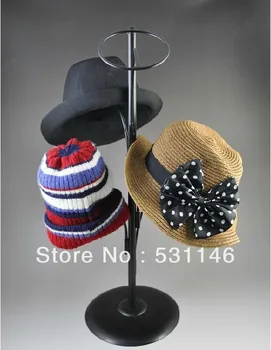 Metal Hat Display Stand/Hanging hat rack /Multiple hat rack display 2PCS/PACK 
Metal Hat Display Stand/Hanging hat rack /Multiple hat rack display 2PCS/PACK