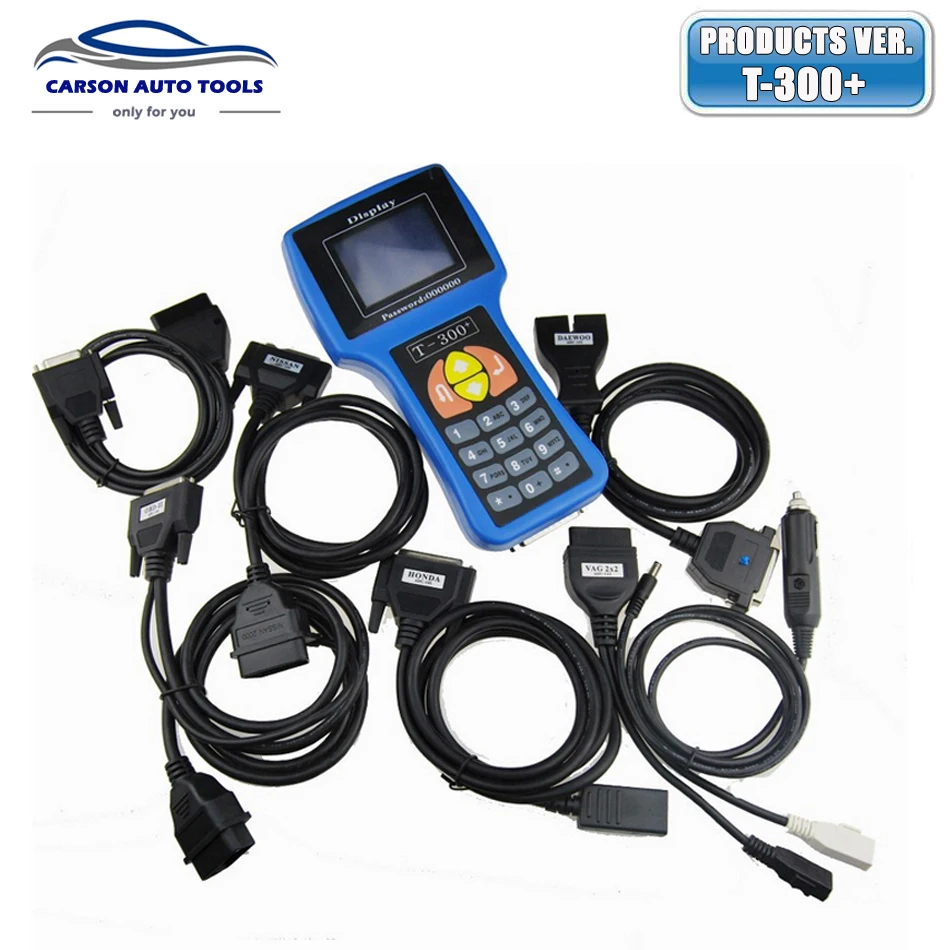 Professional Auto Key Programmer T300 Newest V16.8 T 300 T-CODE English or Spanish Blue/Black Cars T-300 Auto Transponder
Professional Auto Key Programmer T300 Newest V16.8 T 300 T-CODE English or Spanish Blue/Black Cars T-300 Auto Transponder