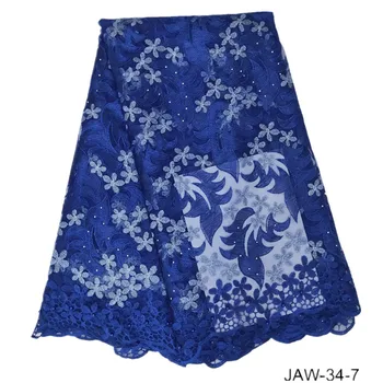 Milylace 2019 African lace fabric with beads 5 yard beautiful French lace fabric Nigerian lace material for party dresses JAW-34
Milylace 2019 African lace fabric with beads 5 yard beautiful French lace fabric Nigerian lace material for party dresses JAW-34