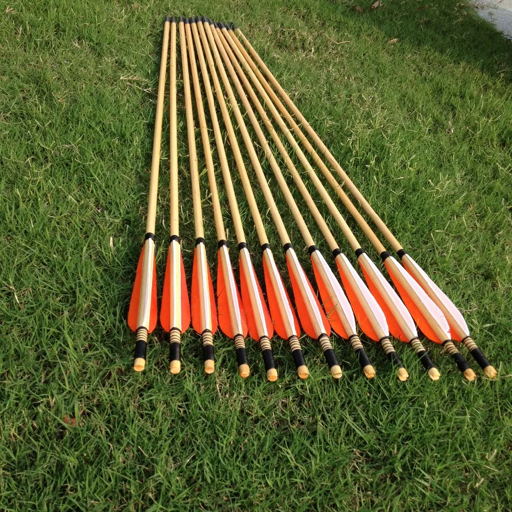12PCS Handmade Cedar wooden arrow longbow wood arrows for Archery hunting bow
12PCS Handmade Cedar wooden arrow longbow wood arrows for Archery hunting bow
