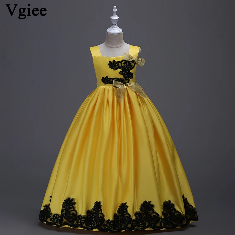 

Vgiee 2019 Party Princess Dress Baby Clothes 2019 Cute Sleeveless Dress For Girls 10 To 12 Years Kids Dresses For Girls CC052