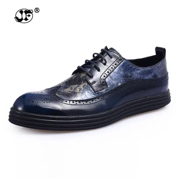 Men Shoes Fashion Autumn Comfortable Men Casual Denim Men Breathable Flats Shoes Brand 100% Genuine Cowhide Leather Men Shoes
Men Shoes Fashion Autumn Comfortable Men Casual Denim Men Breathable Flats Shoes Brand 100% Genuine Cowhide Leather Men Shoes