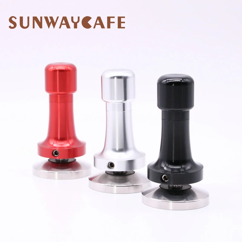 58/58.35mm Coffee Tamper Stainless Steel Flat Base Espresso Elasticity Adjustable Coffee Powder Hammer Coffeeware For Barista
58/58.35mm Coffee Tamper Stainless Steel Flat Base Espresso Elasticity Adjustable Coffee Powder Hammer Coffeeware For Barista