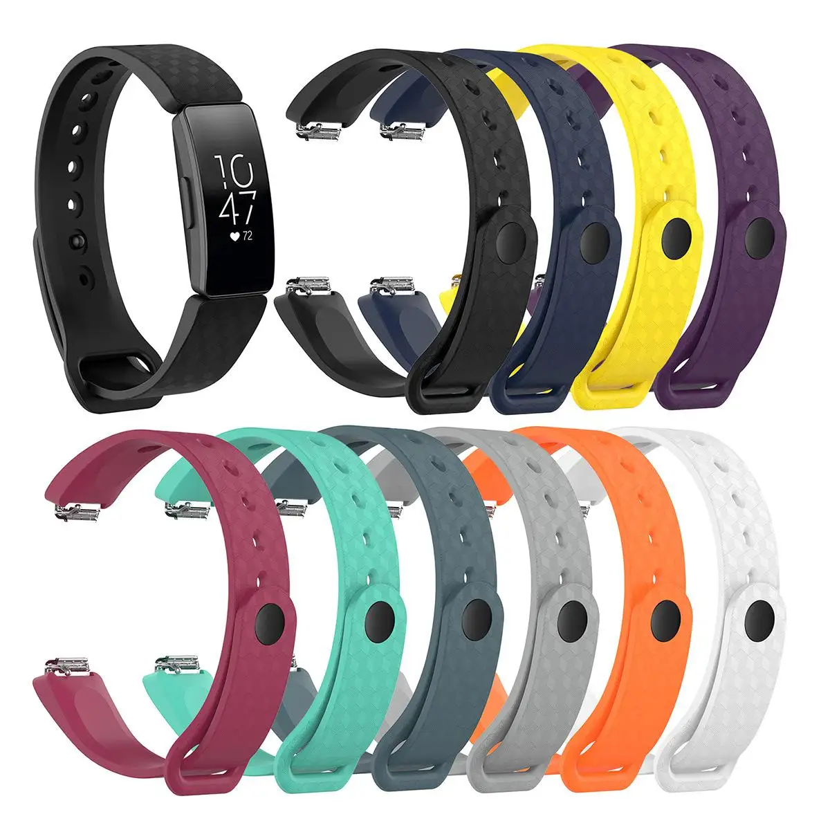 For Fitbit Inspire HR Replacement Silicone Rubber Band Strap Wristband Bracelet Belt Smart Watch band Small Large Size
For Fitbit Inspire HR Replacement Silicone Rubber Band Strap Wristband Bracelet Belt Smart Watch band Small Large Size