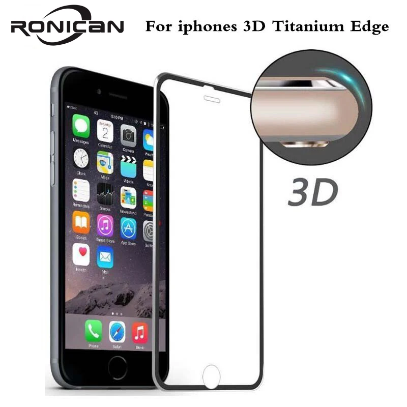 3D Aluminum alloy Tempered glass on iphone 6 6S 7 8 Plus Full Cover Screen Protector Coverage Glass for iPhone 5 5S SE 5C 6 7 8
3D Aluminum alloy Tempered glass on iphone 6 6S 7 8 Plus Full Cover Screen Protector Coverage Glass for iPhone 5 5S SE 5C 6 7 8