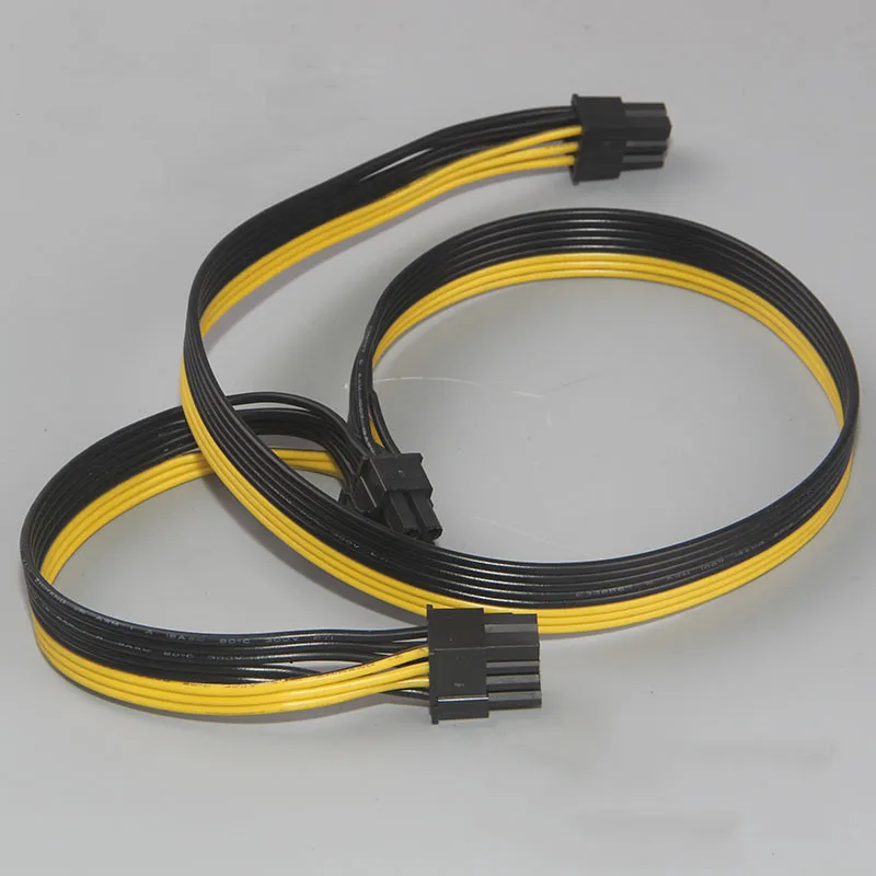 Модуль 6Pin-Dual PCI-E PCIe 8Pin + ( 6 2Pin) ленточный кабель питания 50 см для Thermaltake Tt 650 W0163